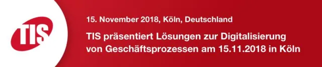 Bild: Top Image Systems Informationstag am 15.11.2018 in Köln