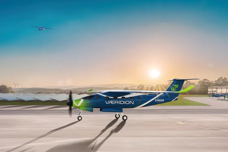 Münchner Start-up VÆRIDION entwickelt innovatives Elektro-Flugzeug für emissionsfreie Regionalflüge Bild: Münchner Start-up VÆRIDION entwickelt innovatives Elektro-Flugzeug für emissionsfreie Regionalflüge
