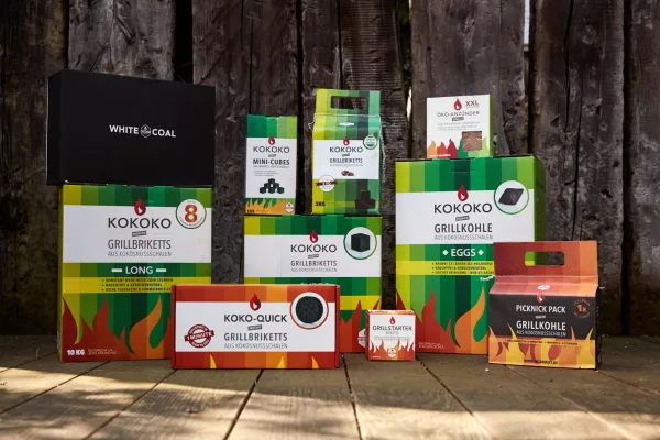 Bild: Der neue Trend beim Grillen - Mit der Kokosnuss zum Erfolg.