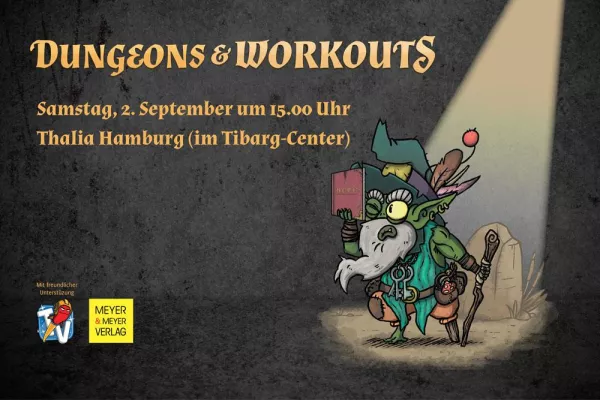 Bild: Buchvorstellung und Signierstunde von Dungeons & Workouts in Hamburg