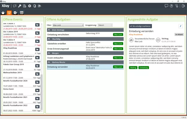 Syntactix GmbH optimiert Teilnehmerverwaltung der Paledo User Group mit XDay Bild: Syntactix GmbH optimiert Teilnehmerverwaltung der Paledo User Group mit XDay