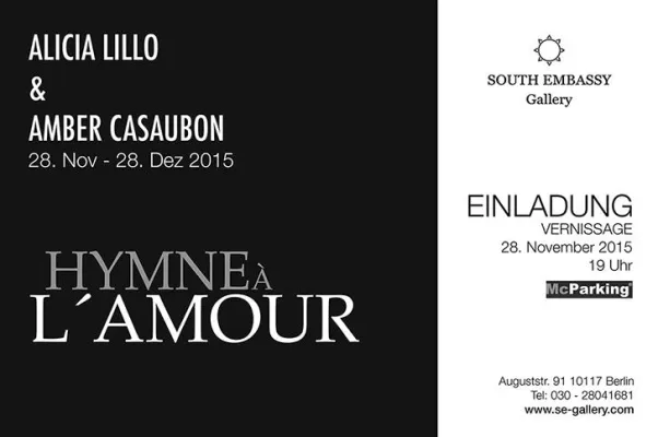 Bild: Vernissage Ausstellung 'Hymne à l´Amour' von Amber Casaubon & Alicia Lillo