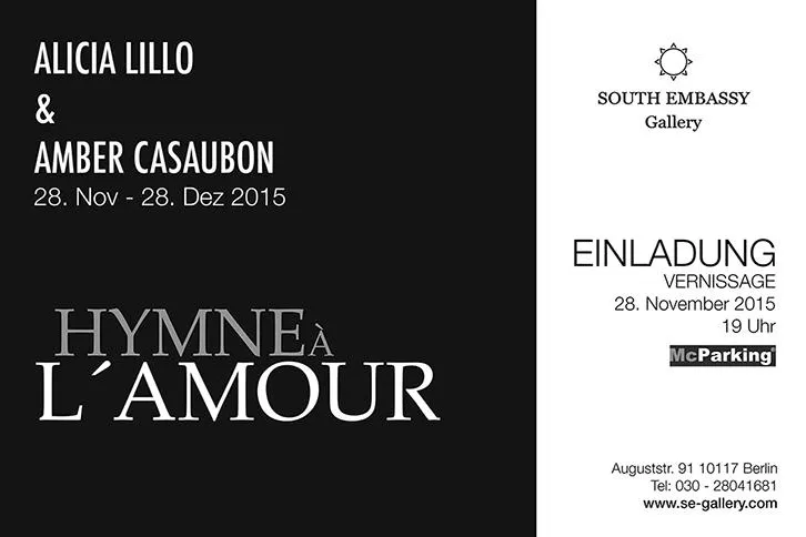 Bild: Vernissage Ausstellung 'Hymne à l´Amour' von Amber Casaubon & Alicia Lillo