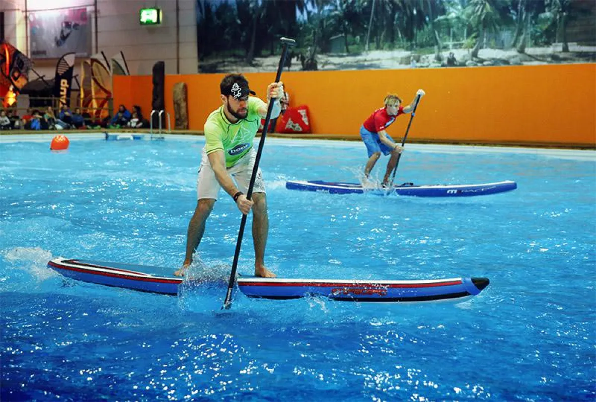 sup indoor race boot düsseldorf