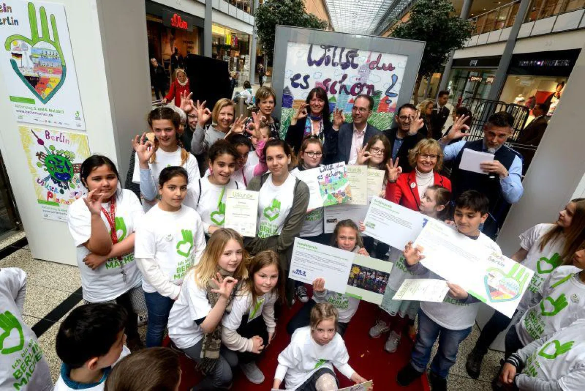 Preisverleihung Kinderplakat-Wettbewerb 2017