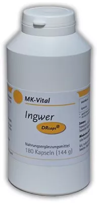 Bild: MK-Vital bringt Ingwer in magensaftresistenten Kapseln auf den Markt