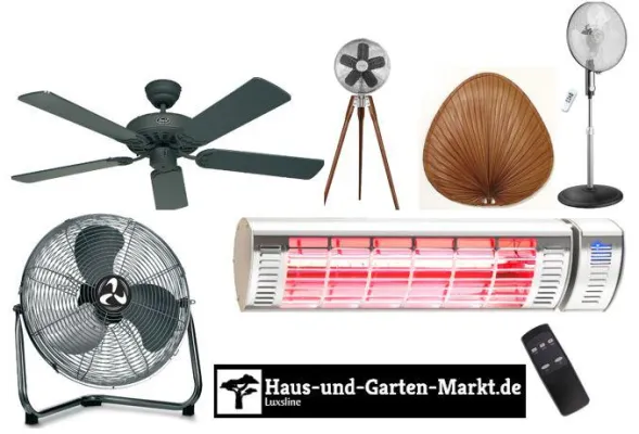Neues Ventilatoren- und Heizlüftersortiment im Haus-und-Garten-Markt.de Bild: Neues Ventilatoren- und Heizlüftersortiment im Haus-und-Garten-Markt.de