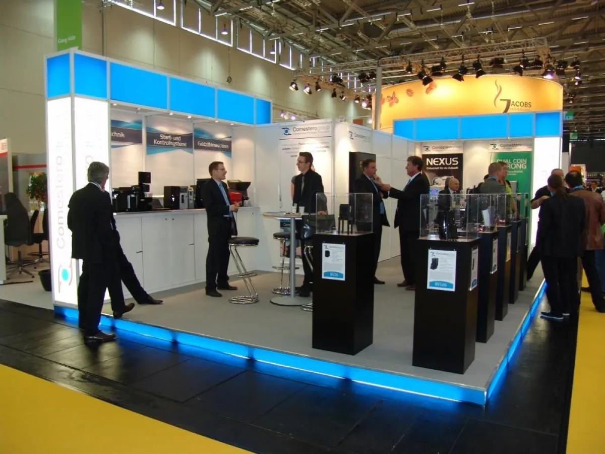 Zufrieden mit dem Ergebnis der EU´Vend 2009 - Comesterogroup Deutschland GmbH