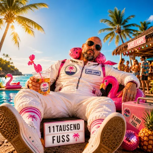 Bild: Startfreigabe für den Larstronauten