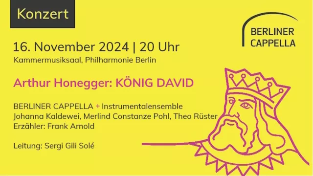 Bild: Arthur Honegger: KÖNIG DAVID