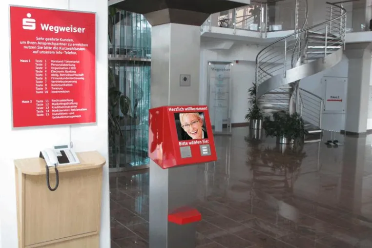 Bild: Innovative Videokommunikation bei der Kreissparkasse Stendal