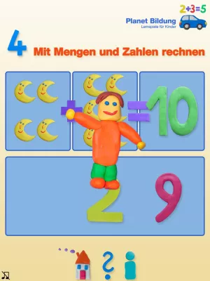Neue iPad Lern-App "Rechnen lernen" für Kinder Bild: Neue iPad Lern-App "Rechnen lernen" für Kinder