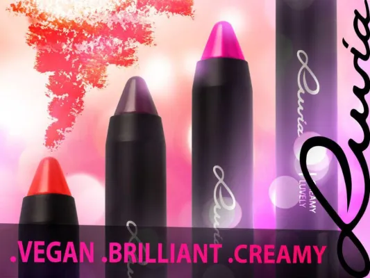 Bild: Wer dichtet den kreativsten Reim? Luvia Cosmetics veranstaltet Wettbewerb zu neuem Luvely Lippenstift