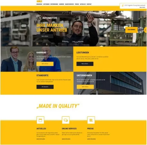 Bild: Die LGI Logistics Group International startet einen neuen Internetauftritt