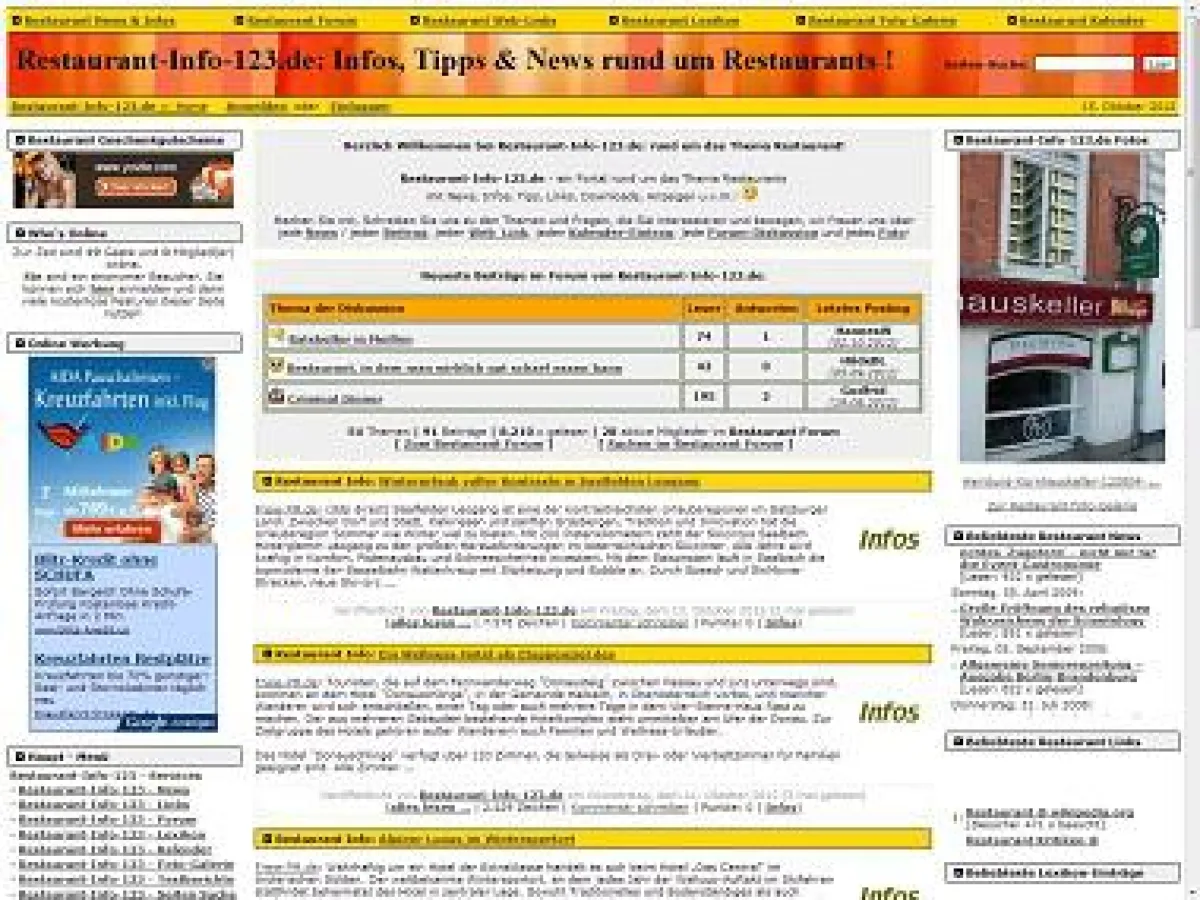 Restaurant-Info-123.de Screenshot