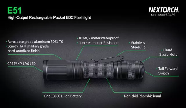 Bild: Taschenlampen Preis- Leistungssieger 2017: NEXTORCH