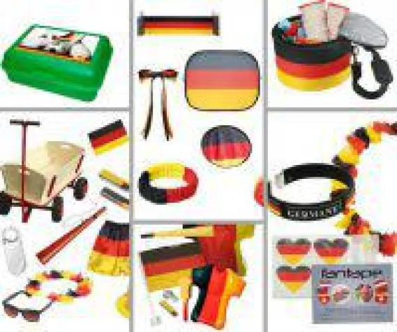 Bild: Keck & Partner GmbH: vielfältige Werbeartikel zur Weltmeisterschaft 2018