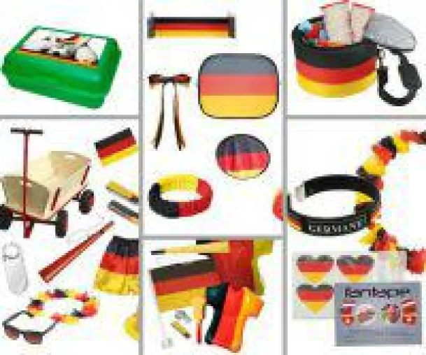 Bild: Keck & Partner GmbH: vielfältige Werbeartikel zur Weltmeisterschaft 2018