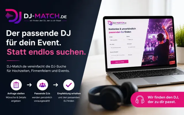 Bild: DJ-Match.de startet: Neue Plattform will die DJ-Suche für Hochzeiten und Firmenevents vereinfachen