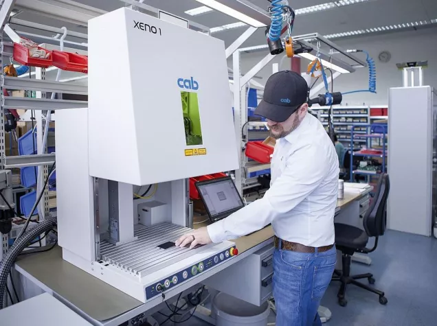 Bild: Noch nie war Laserbeschriftung so einfach: XENO 1-Tischsystem „out of the box“