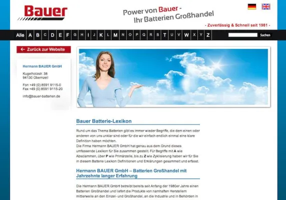 Bild: Batterien Großhandel sorgt mit Lexikon für mehr technischen Durchblick