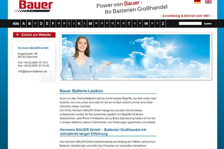 Batterien Großhandel sorgt mit Lexikon für mehr technischen Durchblick Bild: Batterien Großhandel sorgt mit Lexikon für mehr technischen Durchblick