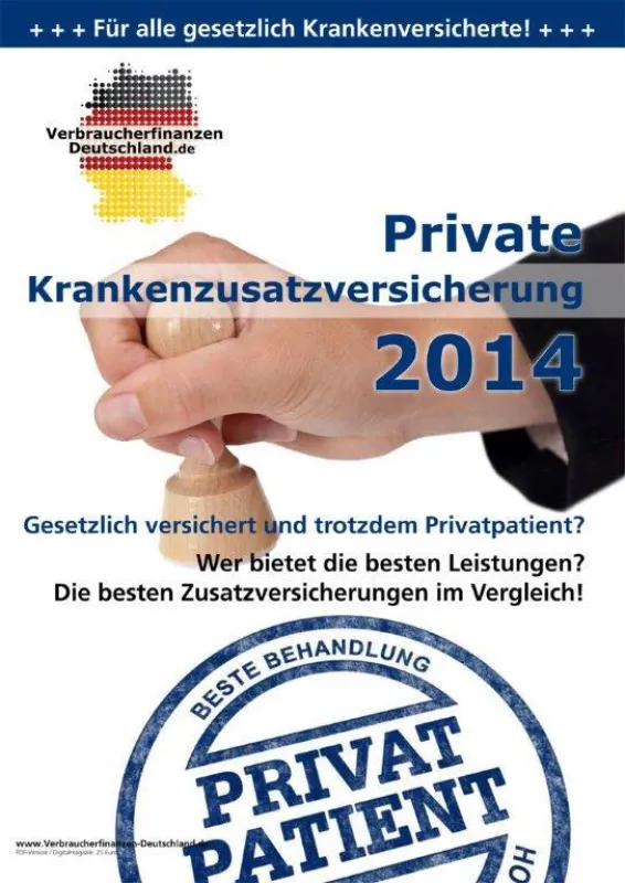 Studie Private Krankenzusatzversicherungen 2014 von www.Verbraucherfinanzen-Deutschland.de