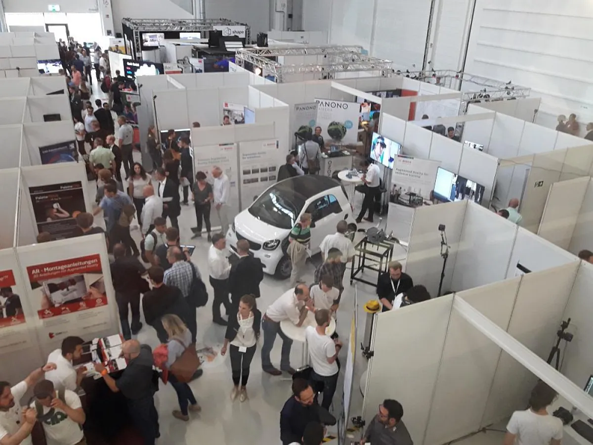 Ausstellung der VR Expo 2018