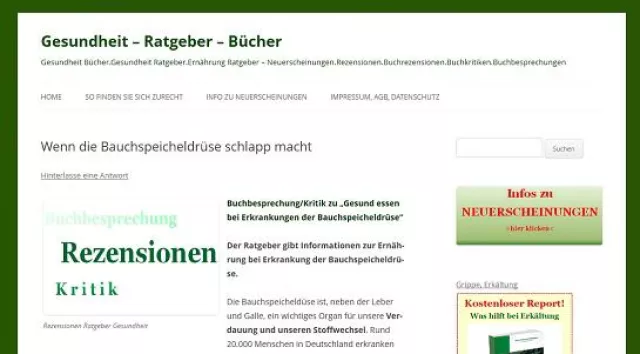 Bild: Neues Spezialportal für Gesundheitsratgeber