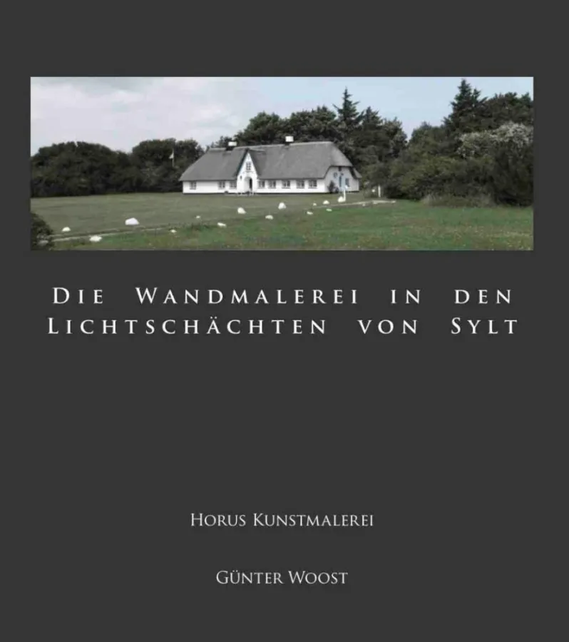 Buchcover: Die Wandmalerei in den Lichtschächten von Sylt