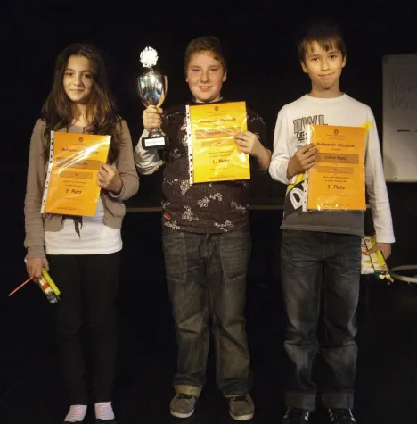 Bild: „And the winner is ...": Matheolympiade 2012 erfolgreich abgeschlossen