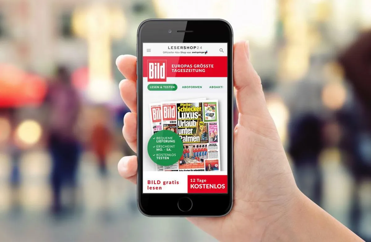 dotSource realisiert neuen Abo-Shop für BILD