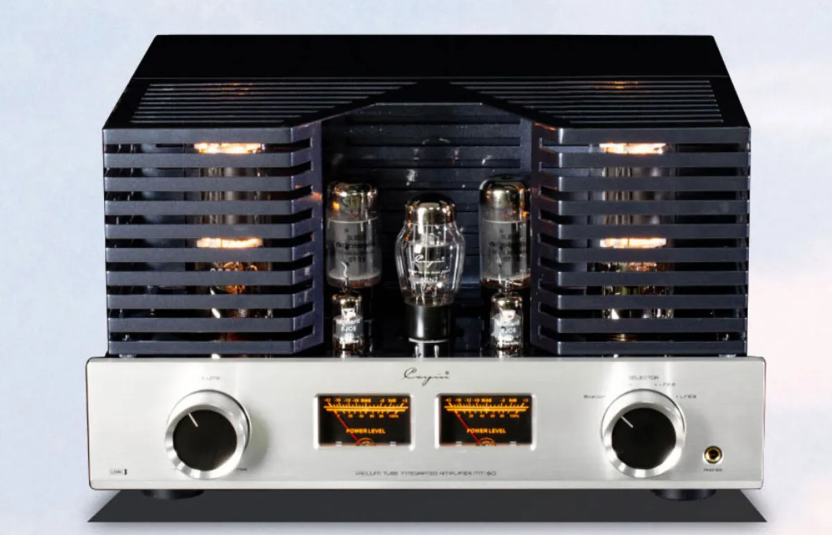 Der Cayin Jazz 100 Röhrenverstärker - Weltpremiere auf den Hifi Tagen in Darmstadt (© Cayin)