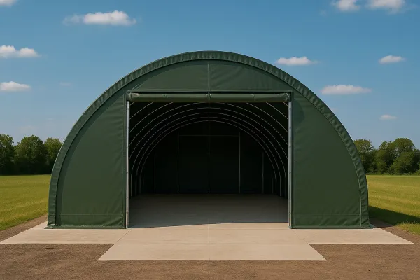 Bild: Innovative Hallensysteme für Industrie und Landwirtschaft – Rund Helden setzt neue Maßstäbe