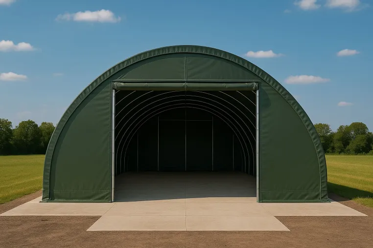 Bild: Innovative Hallensysteme für Industrie und Landwirtschaft – Rund Helden setzt neue Maßstäbe