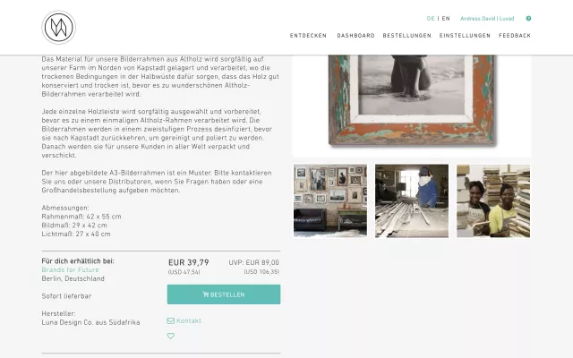 MTMfair.com ab sofort mit Bestellsystem für gewerbliche Kunden Bild: MTMfair.com ab sofort mit Bestellsystem für gewerbliche Kunden