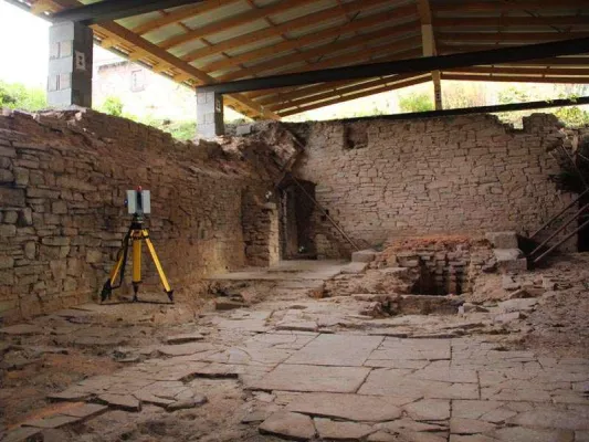 Bild: 3D-Scan der ältesten, noch erhaltenen Porzellanbrennöfen Europas