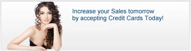 Bild: Online VISA und MasterCard Akzeptanz