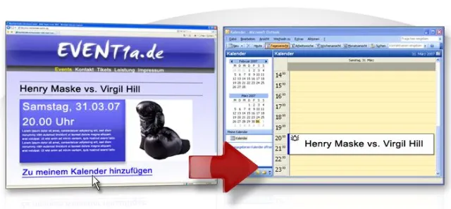 Bild: Termine und Kontakte professionell veröffentlichen - JTrade startet in die Betaphase