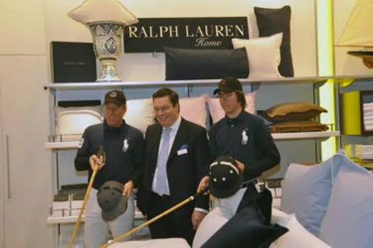 Bild: Rumöller Betten präsentiert Homesortiment von Ralph Lauren exklusiv in Deutschland
