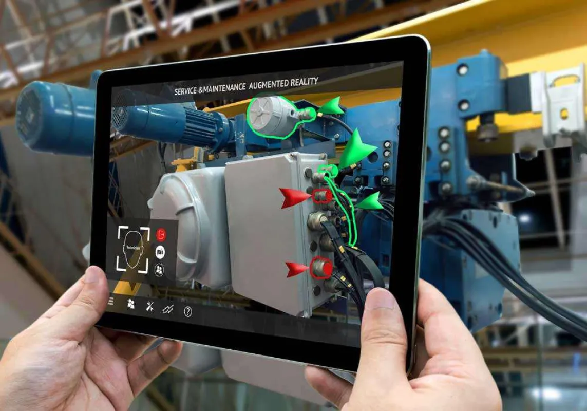 Mit Hilfe der AR-Technologien können 3D-Modelle in die reale Umgebung eingeblendet werden