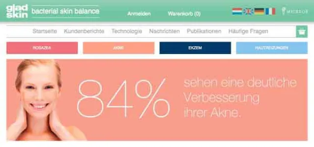 Bild: Gladskin ab sofort auch in Apotheken erhältlich