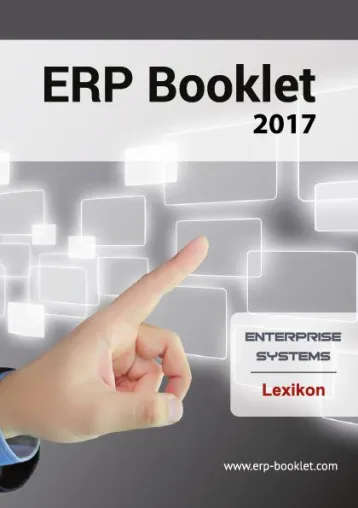 ERP Booklet 2017 veröffentlicht 214 Enterprise Systems und 166 Anbieter im Vergleich Bild: ERP Booklet 2017 veröffentlicht 214 Enterprise Systems und 166 Anbieter im Vergleich