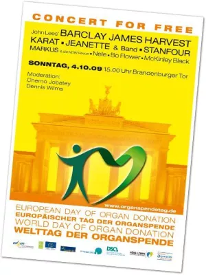 Bild: Welttag und Europäischer Tag der Organspende erstmals in Deutschland