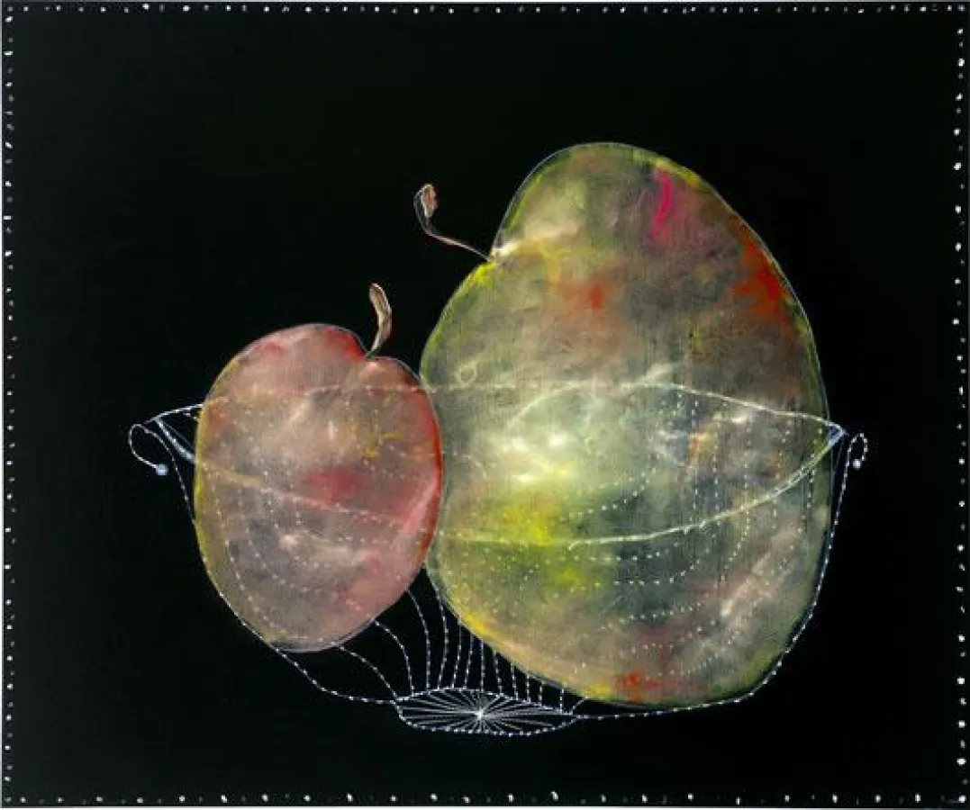 Philipp Karl Moritz »o.T.« 2015, Öl auf Leinwand, 175 x 210 cm