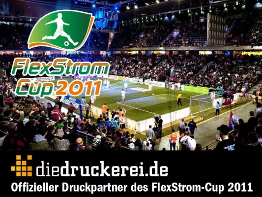 Bild: diedruckerei.de ist als Druckpartner beim FlexStrom-Cup 2011 mit von der Partie