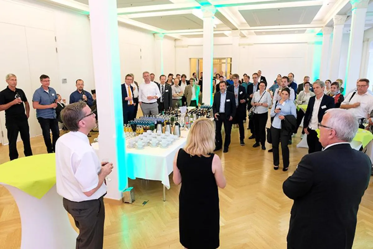 Eröffnung des traditionellen Vernetzungsdinners der Konferenz 2018