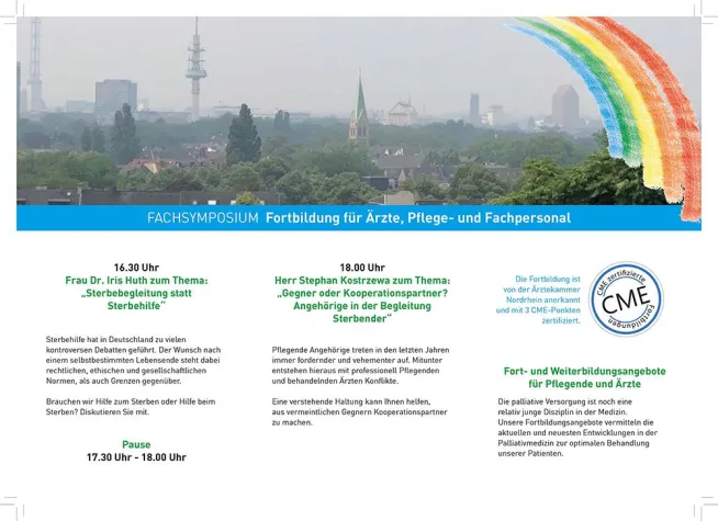 Fachsymposium für Ärzte, Pflegende und Fachpersonal Bild: Fachsymposium für Ärzte, Pflegende und Fachpersonal