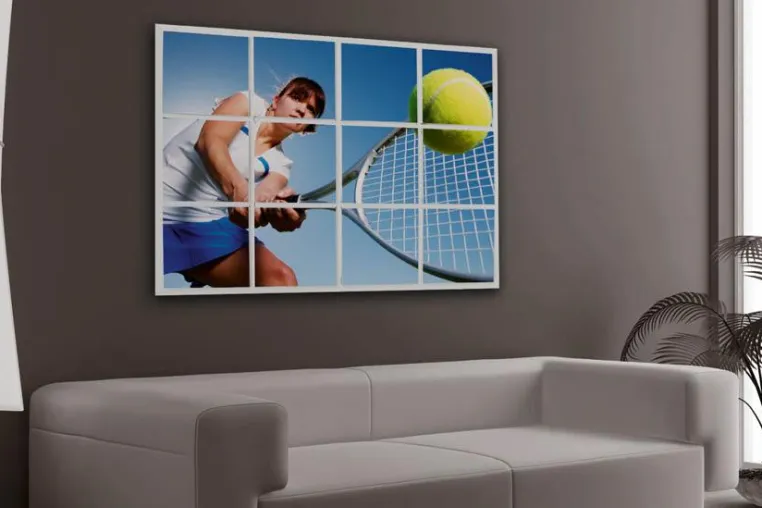 Erinnerungsgeschenke, Siegerfotos als Mosaik-Wandbild Bild: Erinnerungsgeschenke, Siegerfotos als Mosaik-Wandbild