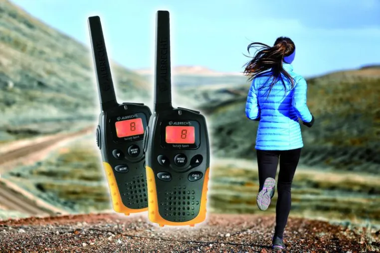 ALBRECHT Tectalk Sport: Outdoor zuverlässig Kontakt halten Bild: ALBRECHT Tectalk Sport: Outdoor zuverlässig Kontakt halten
